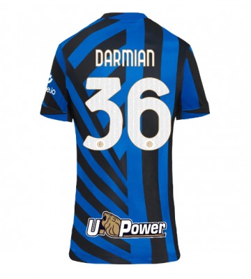 Inter Milan Matteo Darmian #36 Hemmatröja Kvinnor 2024-25 Kortärmad